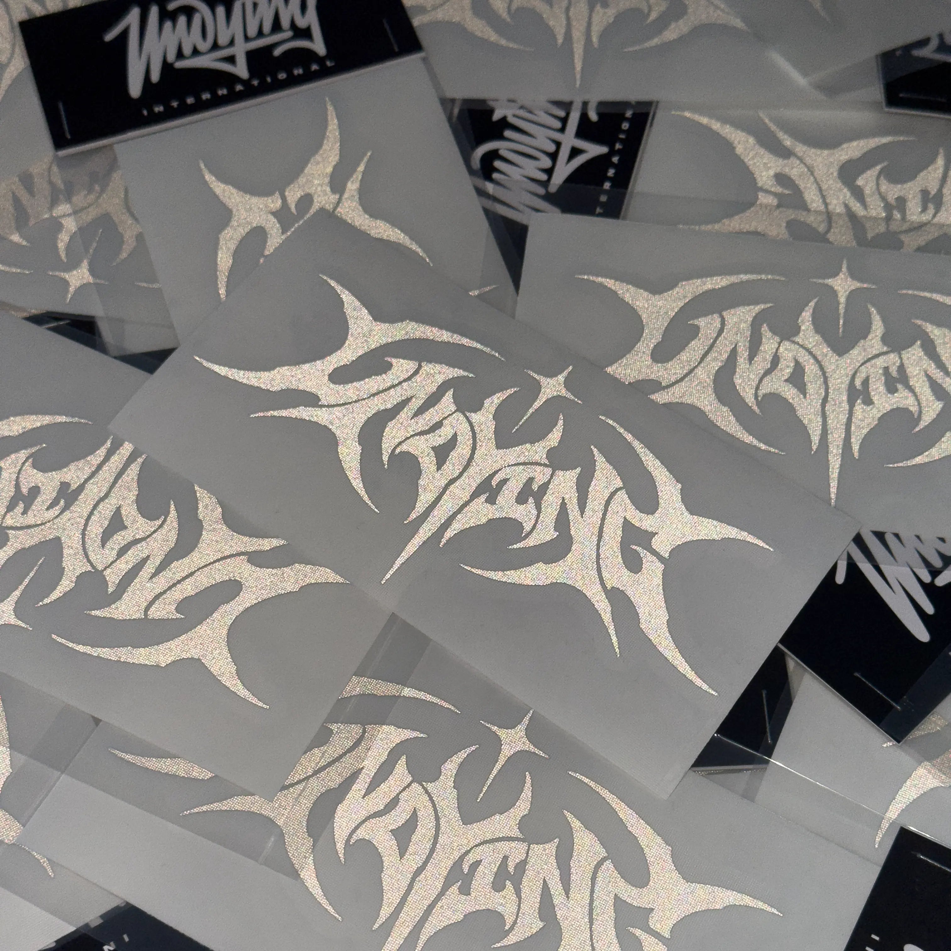 SLAYER REFLECTIVE DIECUT STICKER madebyundying