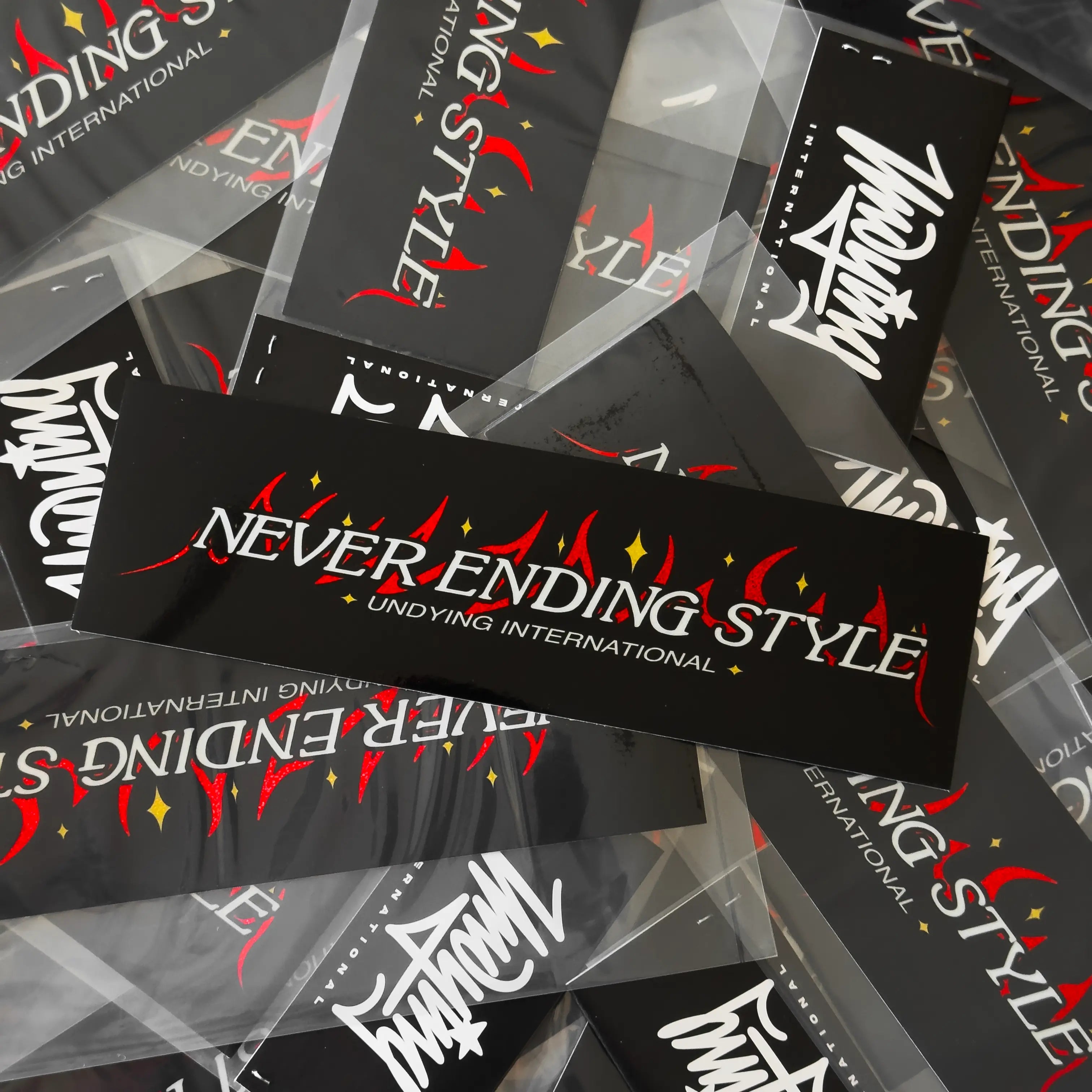 NEVER ENDING STYLE SLAP STICKER madebyundying