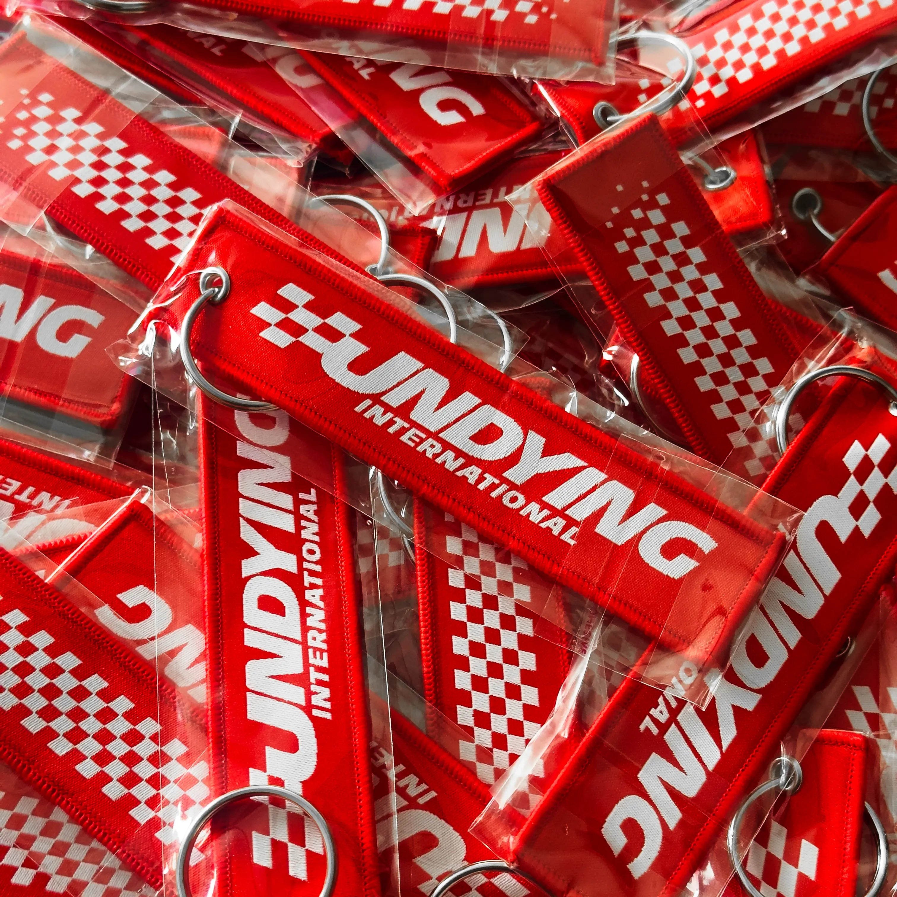 UNDYING V1 RED KEYTAG madebyundying