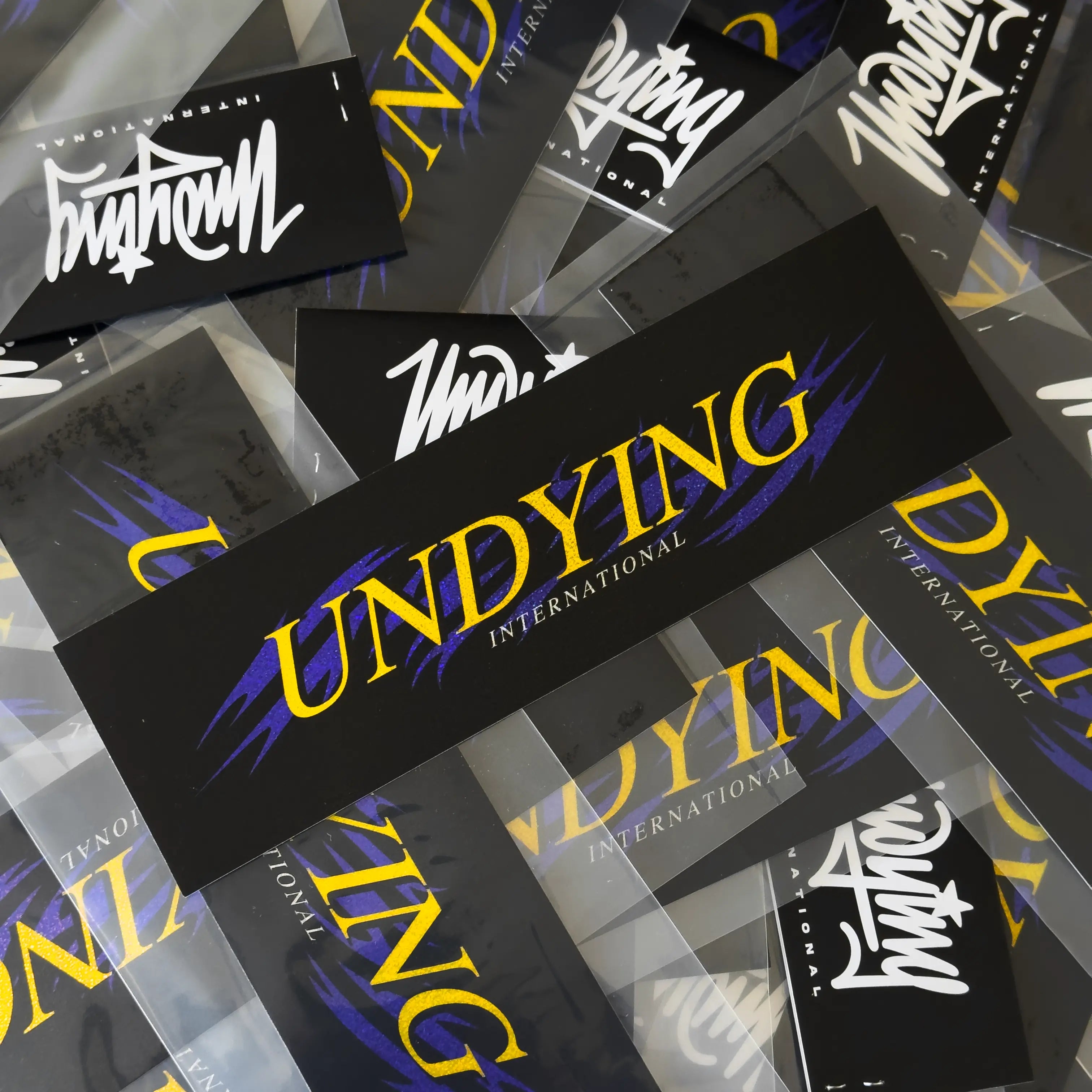 GOLD SLAP STICKER madebyundying