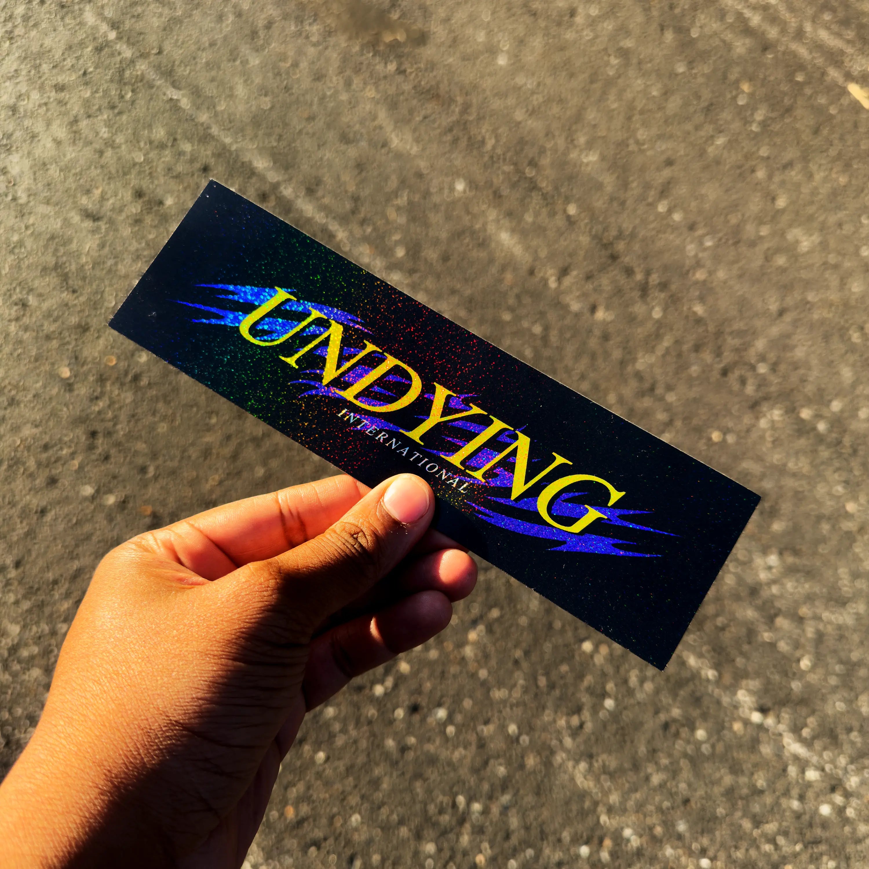 GOLD SLAP STICKER madebyundying